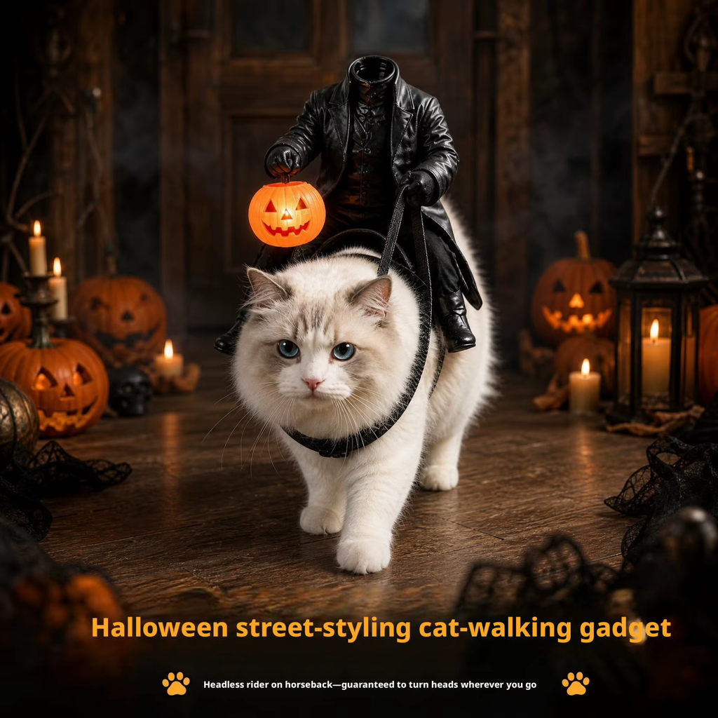 Headless Horseman Pet Costume 🎃
